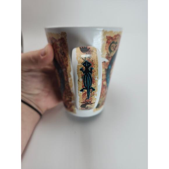 Polar Graphics Kokopelli Mug Southwest Tribal Flute Player Tapered Coffee Cup - Picture 4 of 8